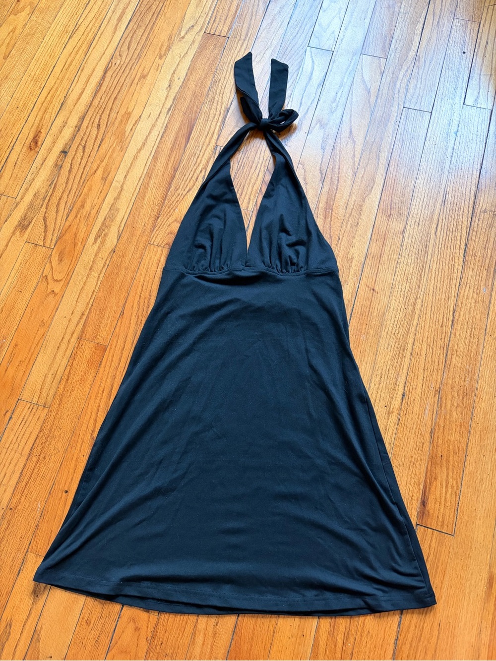 Women’s Black Halter Dress